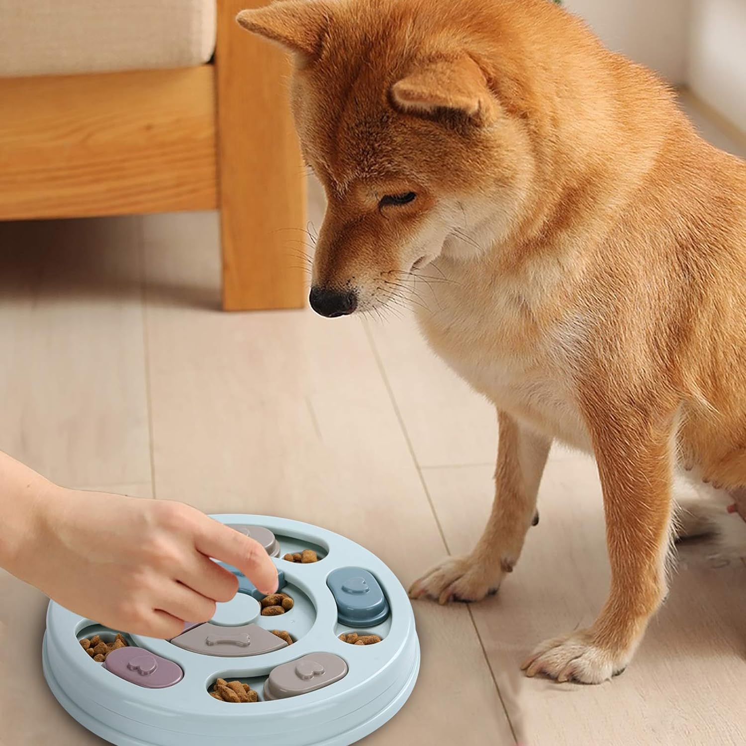 Dog Puzzle Toy Dog Puzzle Feeder Toy For IQ Training & Mental Stimulation